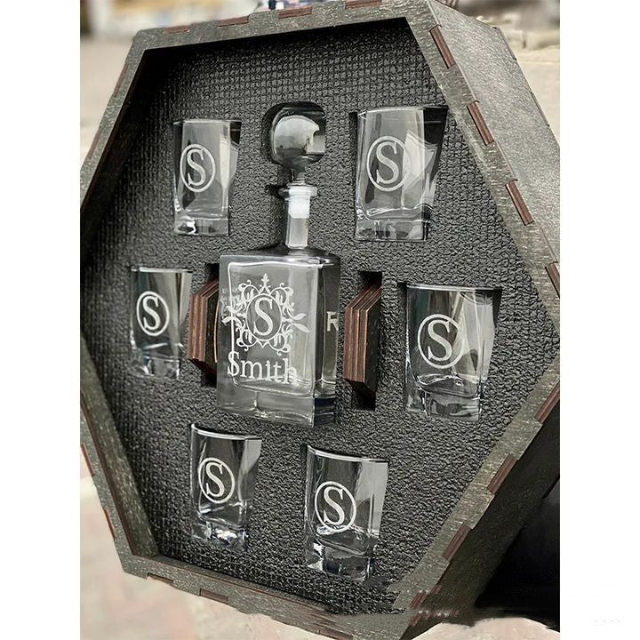 Whiskey Wine Decanter Wine Box Ornaments
