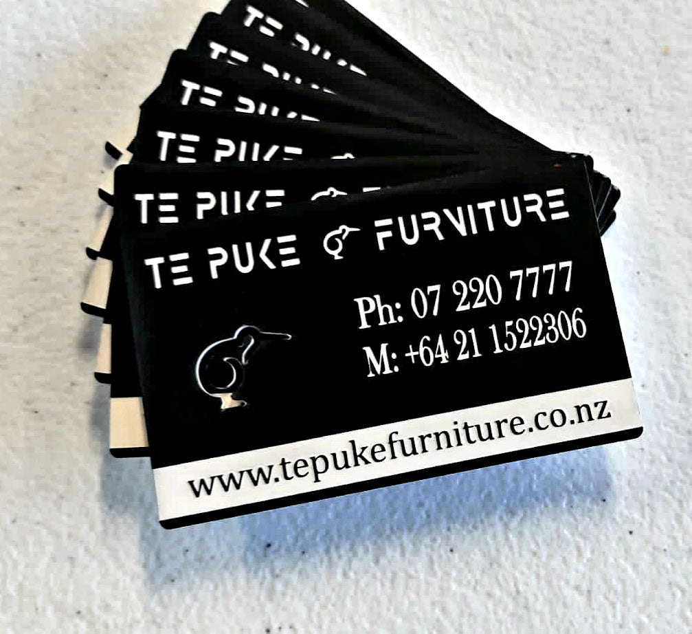 Acrylic business cards