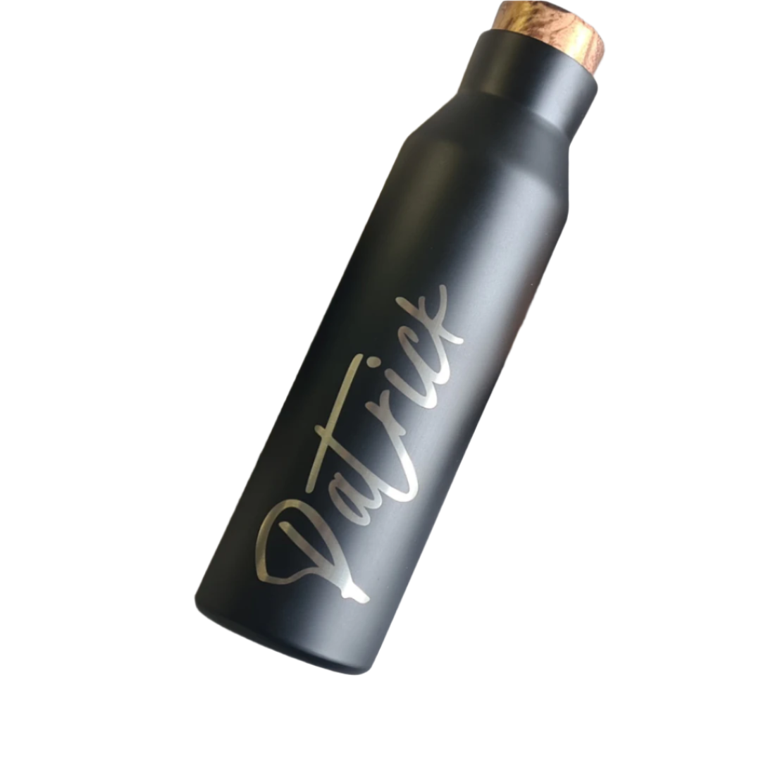 Engraved Contemporary Thermo Bottle