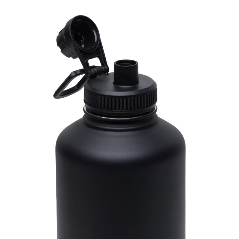Engraved 1.9L drink bottle with pet drinking bowl