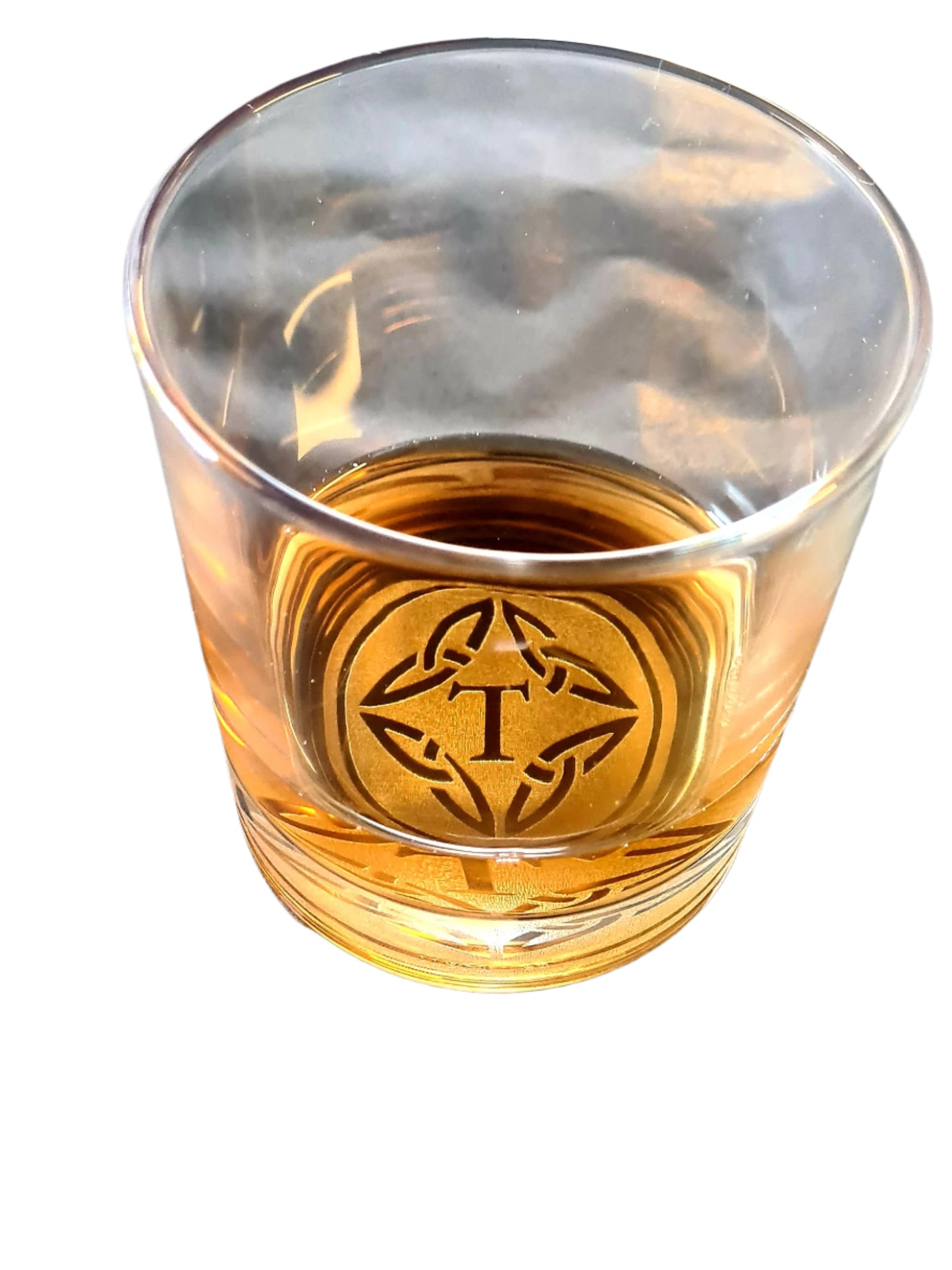 Luxury Bottom Engraved Glass Tumblers - Etch Cetera