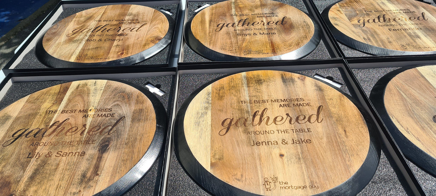 Custom Engraved lazy Susan