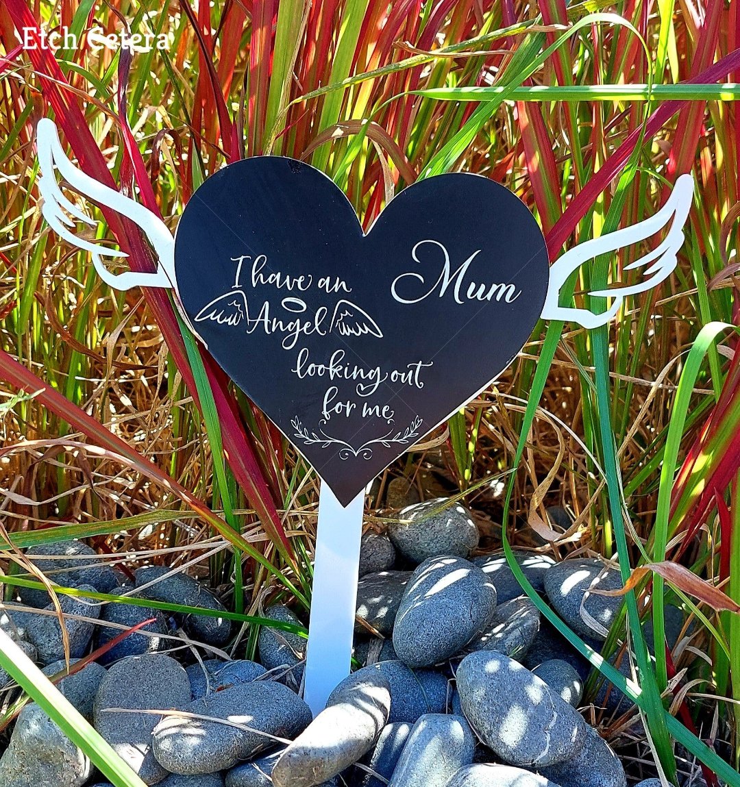 Personalised engraved garden memorial - Small - Etch Cetera