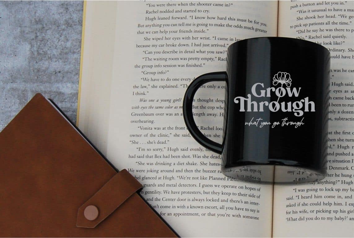 Mental health awareness engraved mug