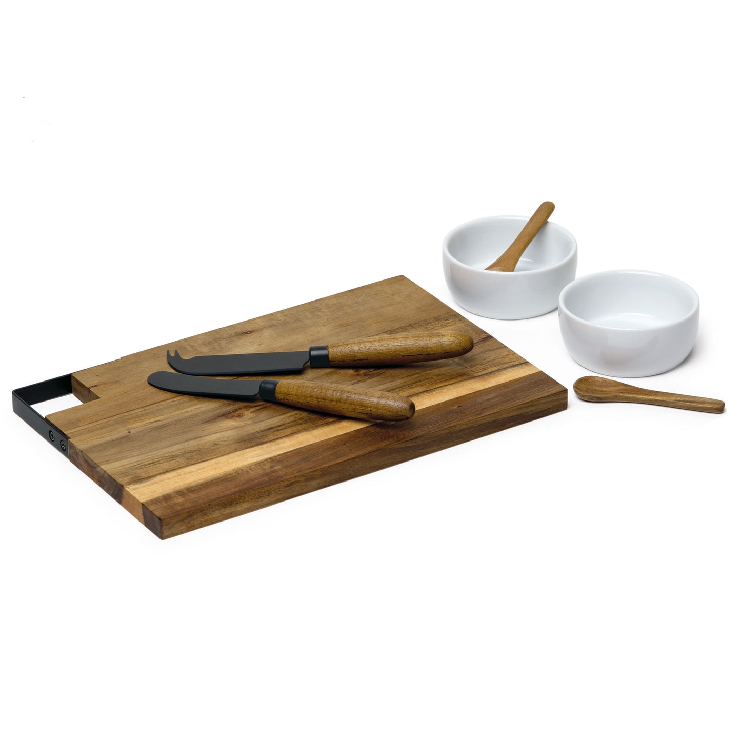 Branded gourmet serving board set