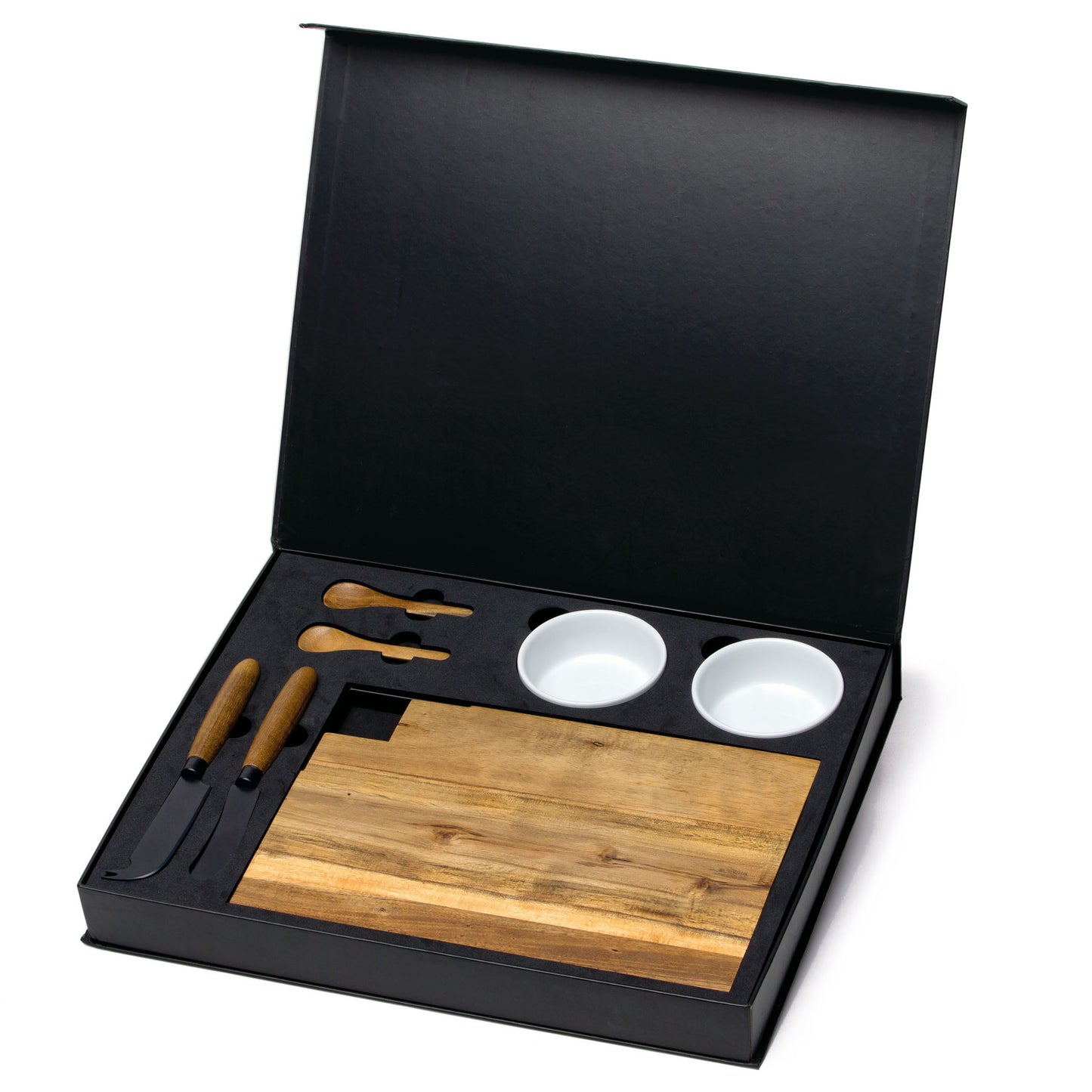 Branded gourmet serving board set