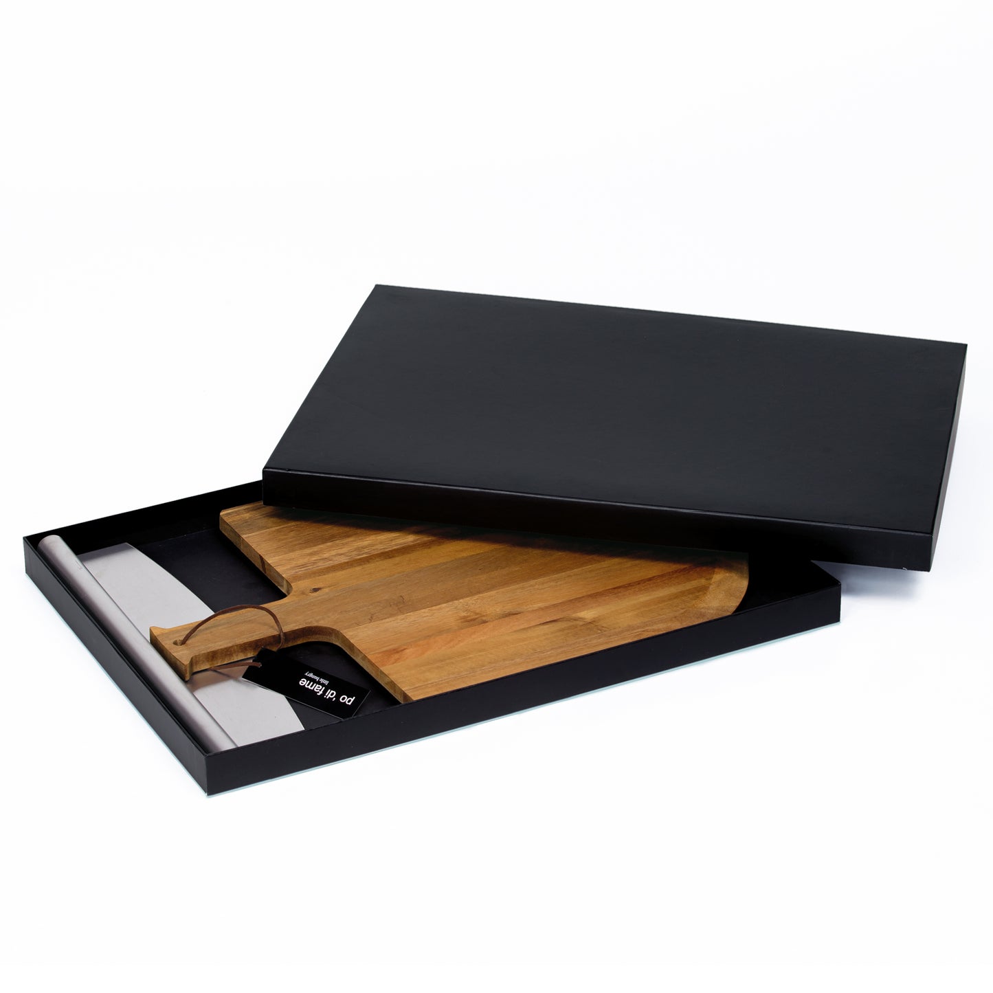 Branded pizza platter set