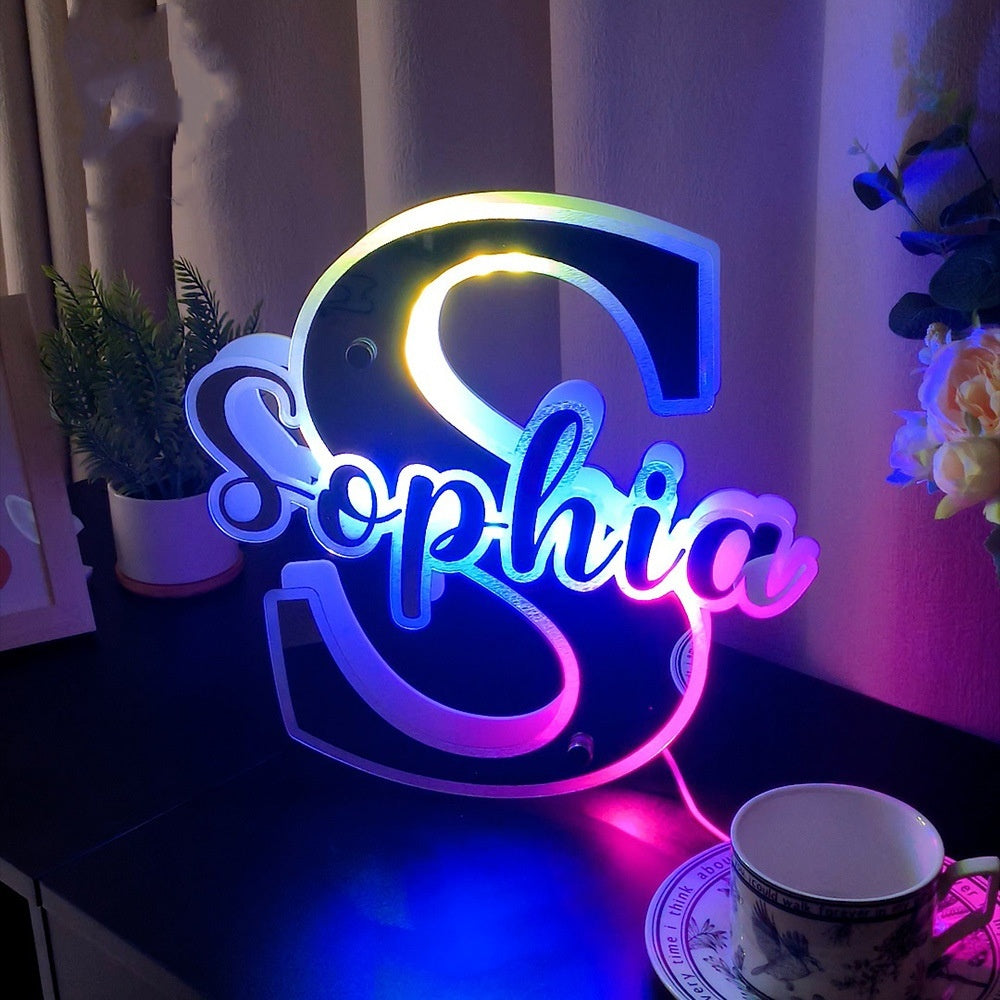 Custom LED Acrylic Name Lamp