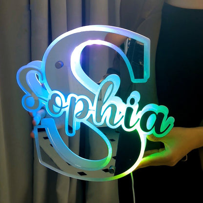Custom LED Acrylic Name Lamp