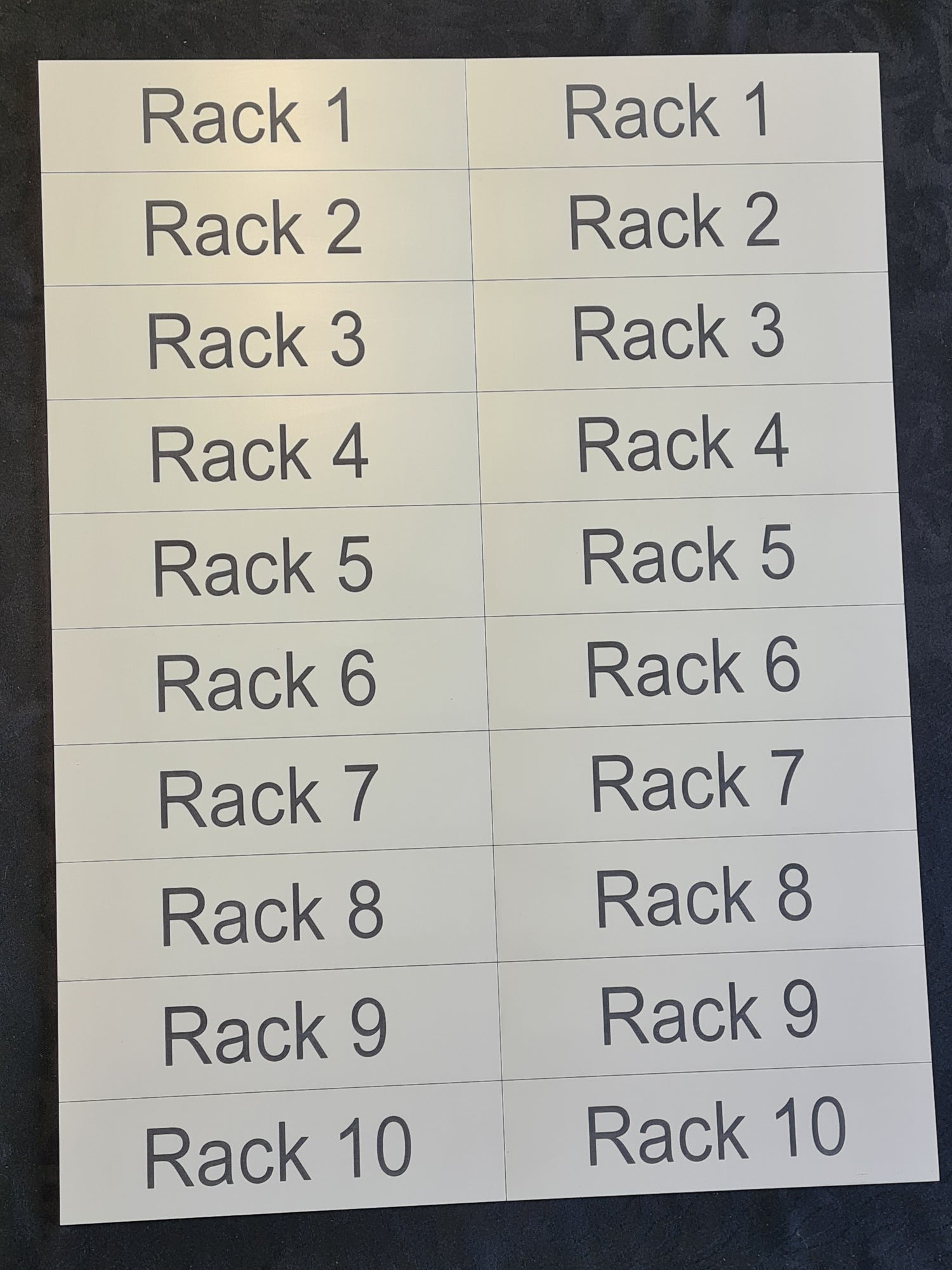 Traffolyte labels for electrical/solar companies