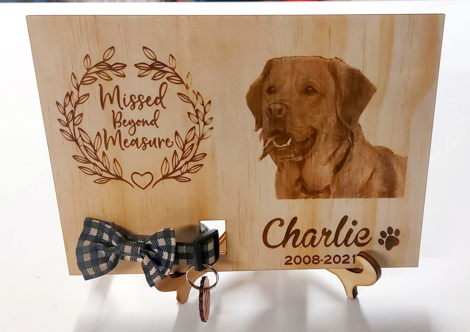 Wooden photo engraved plaques NZ