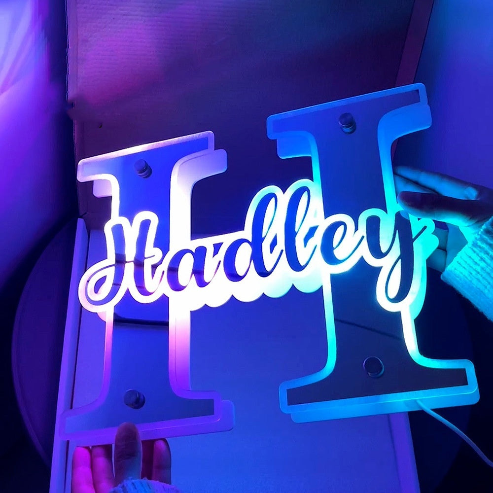 Custom LED Acrylic Name Lamp