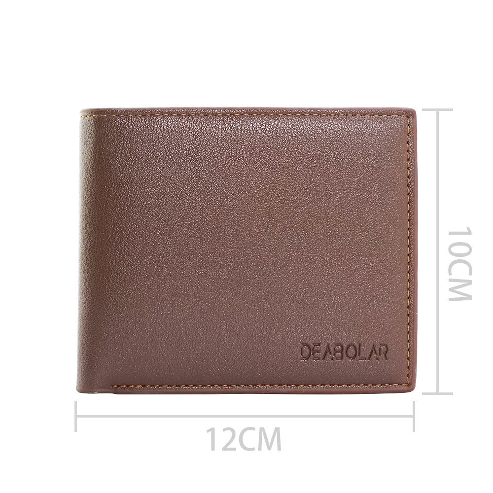 Custom Engraved Leather Wallet