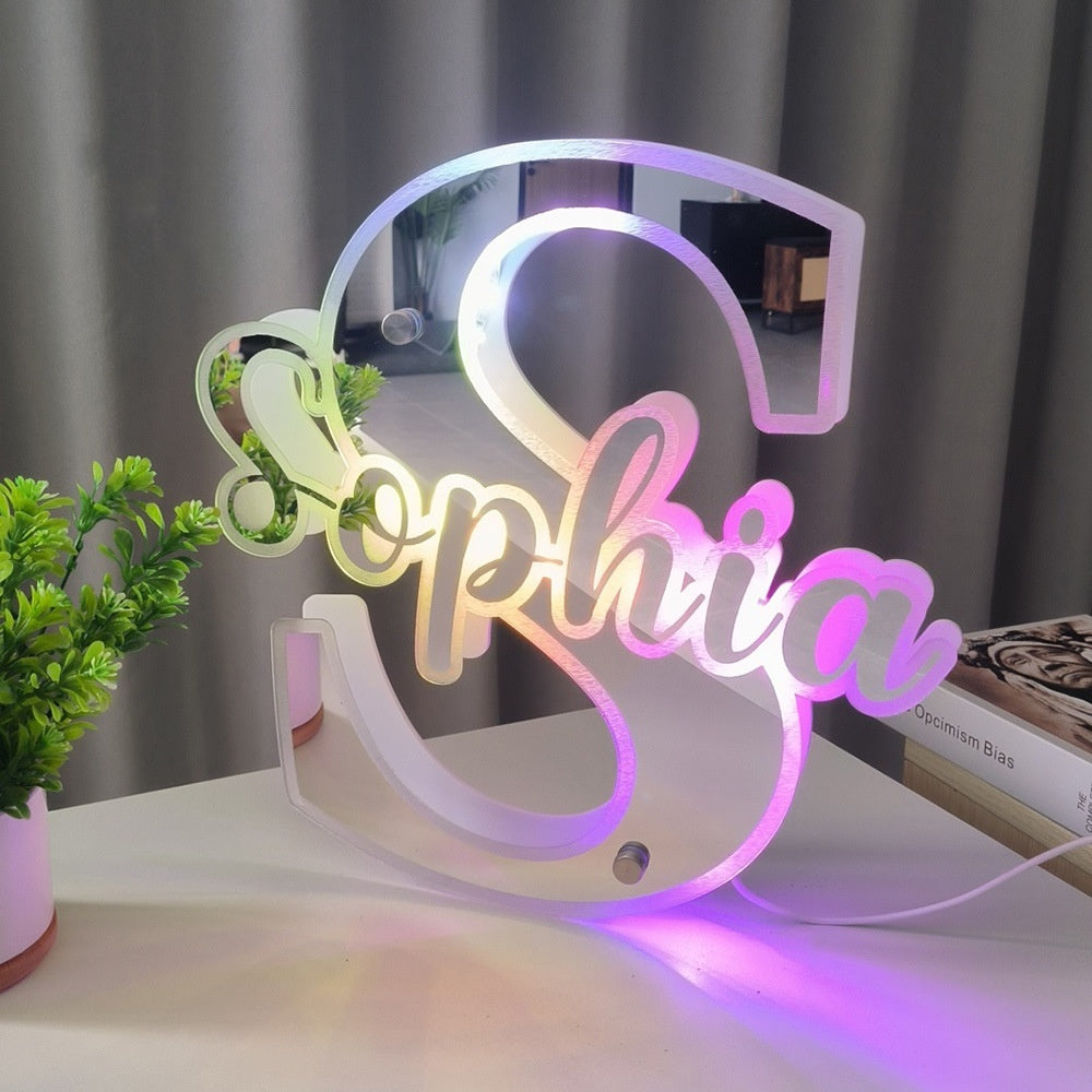 Custom LED Acrylic Name Lamp