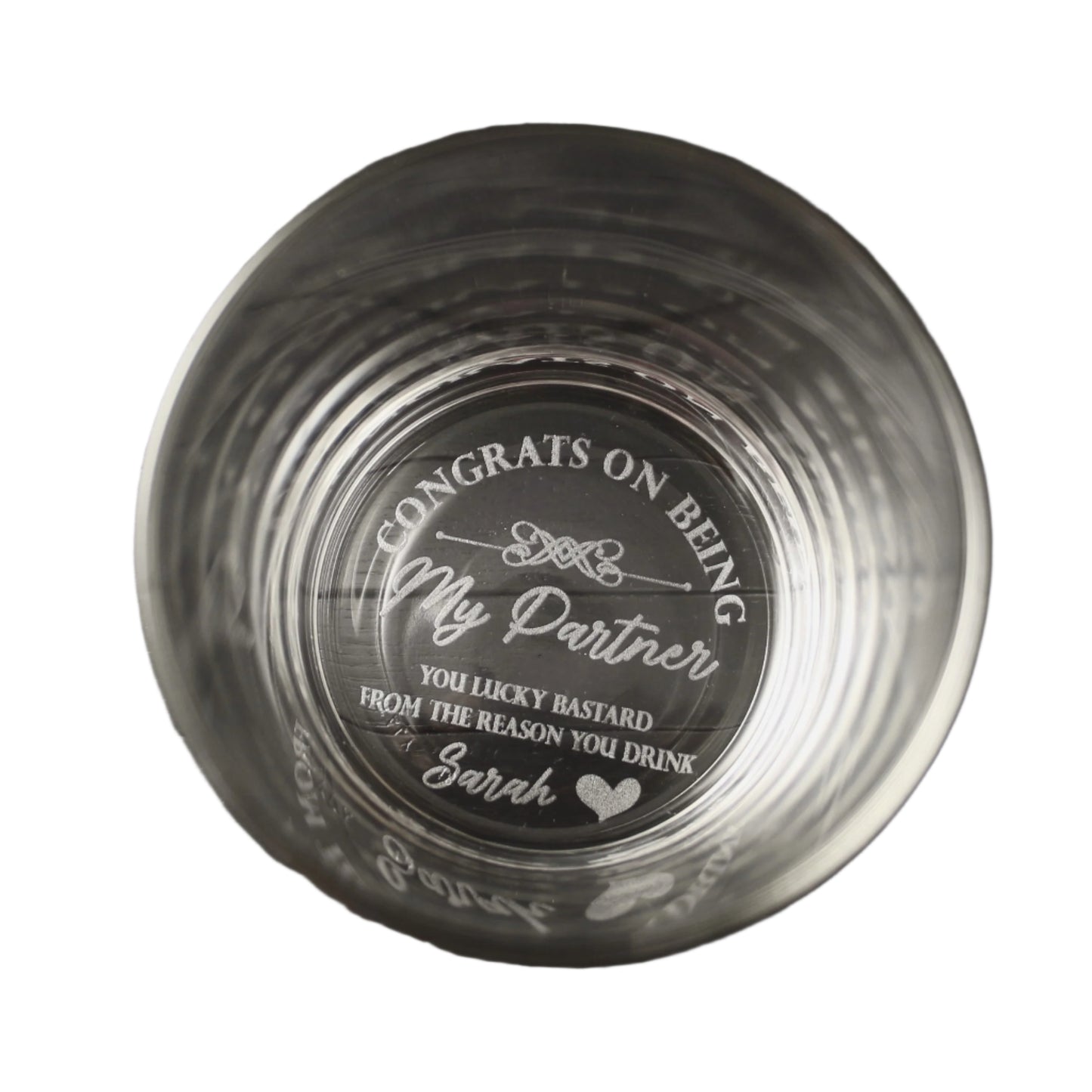 Personalised Funny Whisky Glass