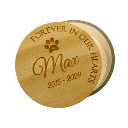 Personalised Engraved Memorial Candle - Large