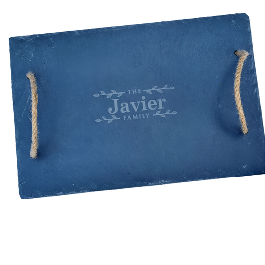 Engraved Slate Serving Tray