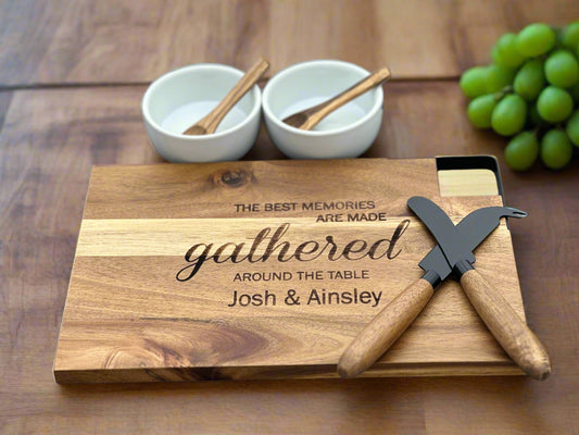 Branded Gourmet Serving Board Set