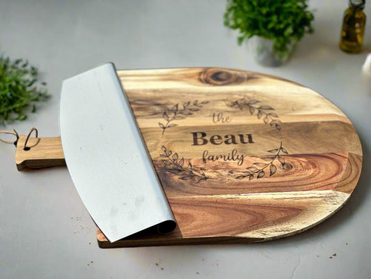 PIZZA & SERVING BOARD SET