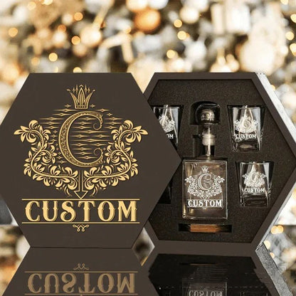 Whiskey Wine Decanter Wine Box Ornaments