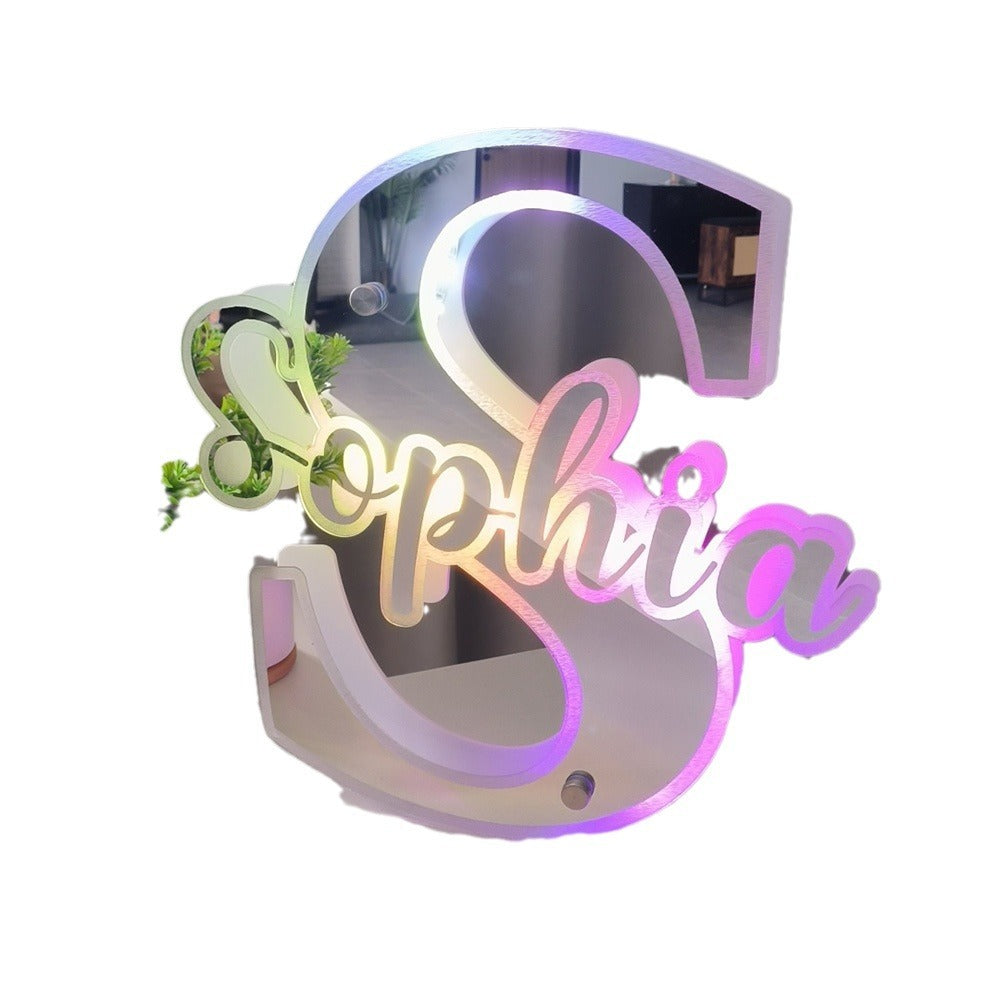 Custom LED Acrylic Name Lamp