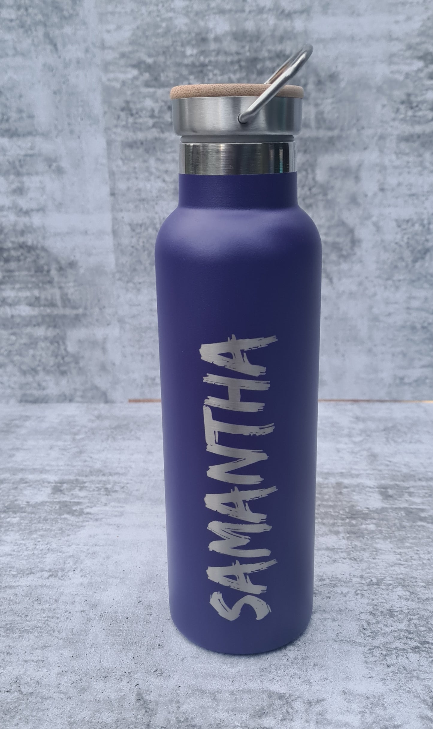 Personalised vacuum bottle - engraved