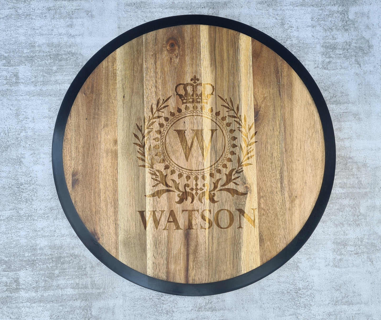 Custom Engraved lazy Susan