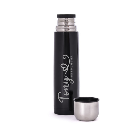 Personalised vacuum flask for mother's day