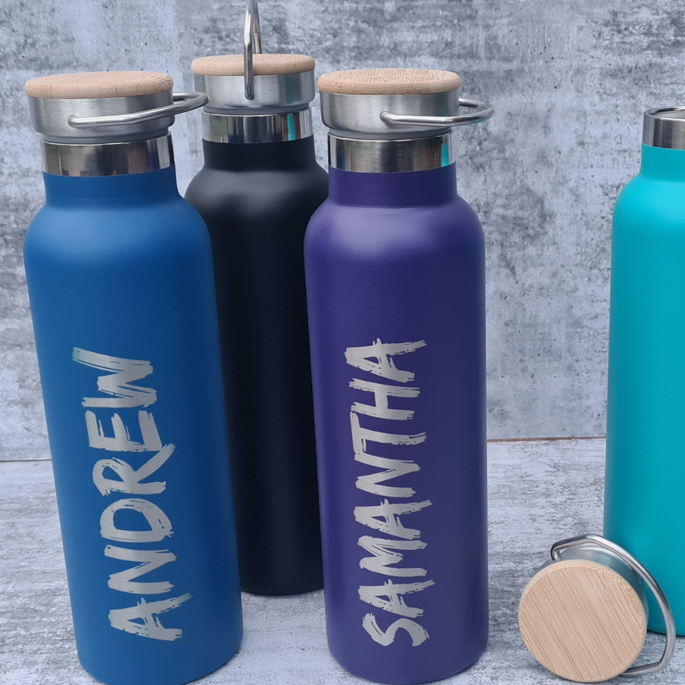 Personalised Vacuum Bottle - Engraved
