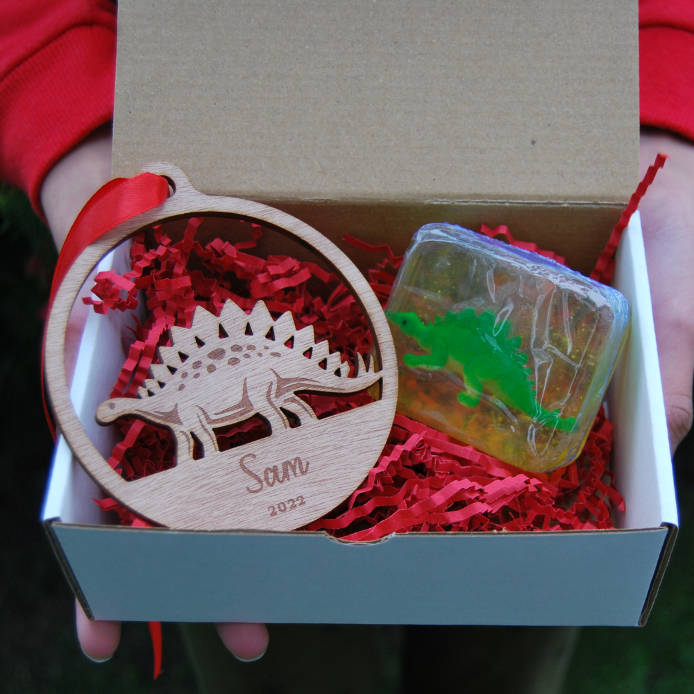 Personalised Dinosaur Giftset