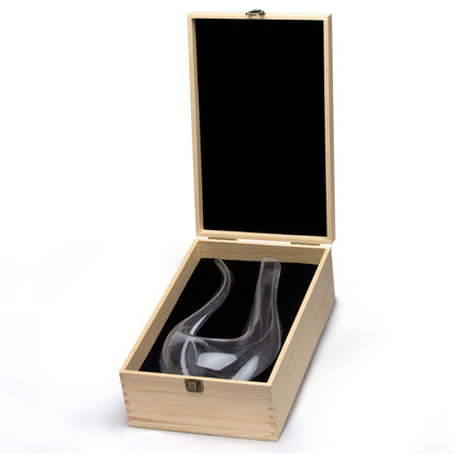Personalised wine decanter