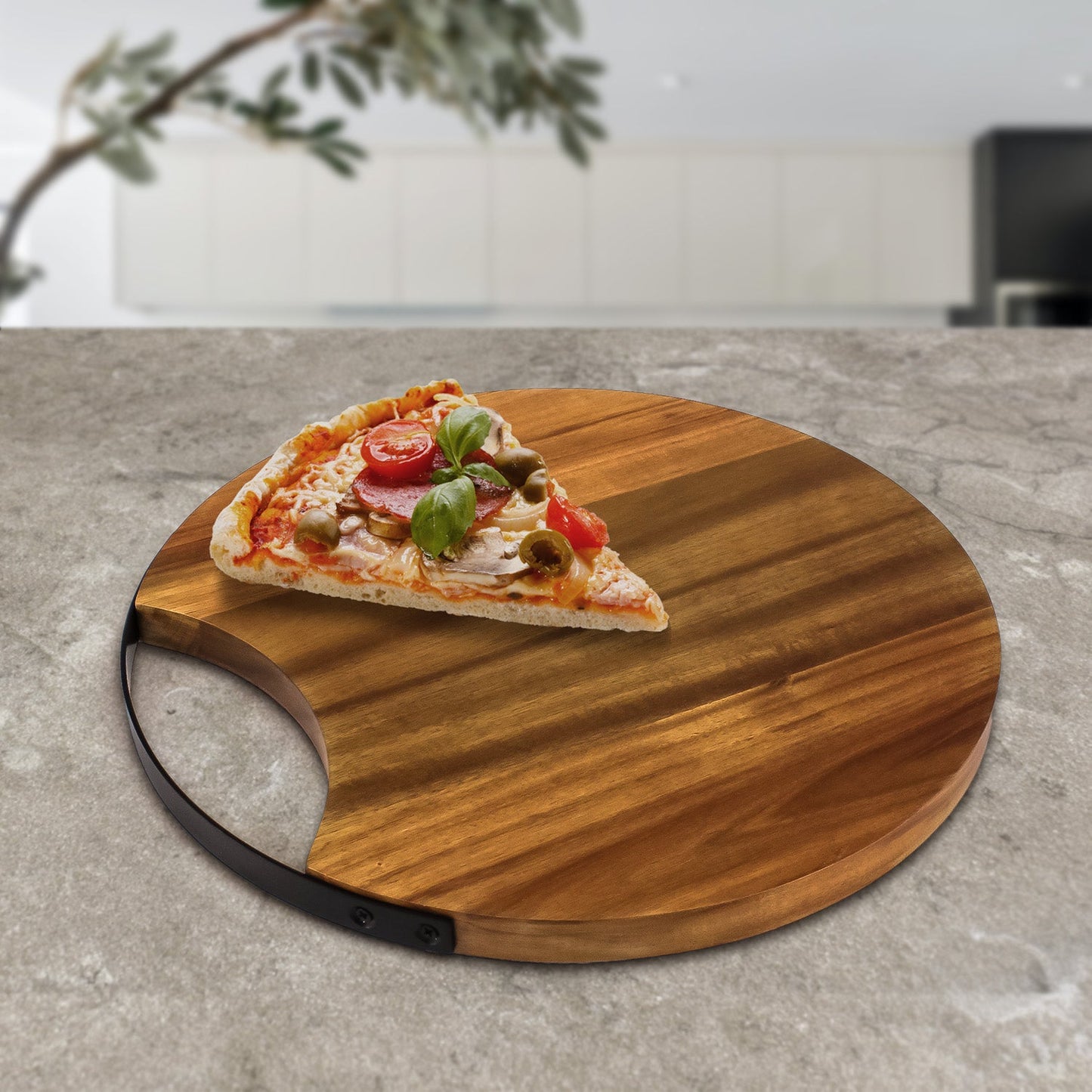 Personalised pizza serving platter