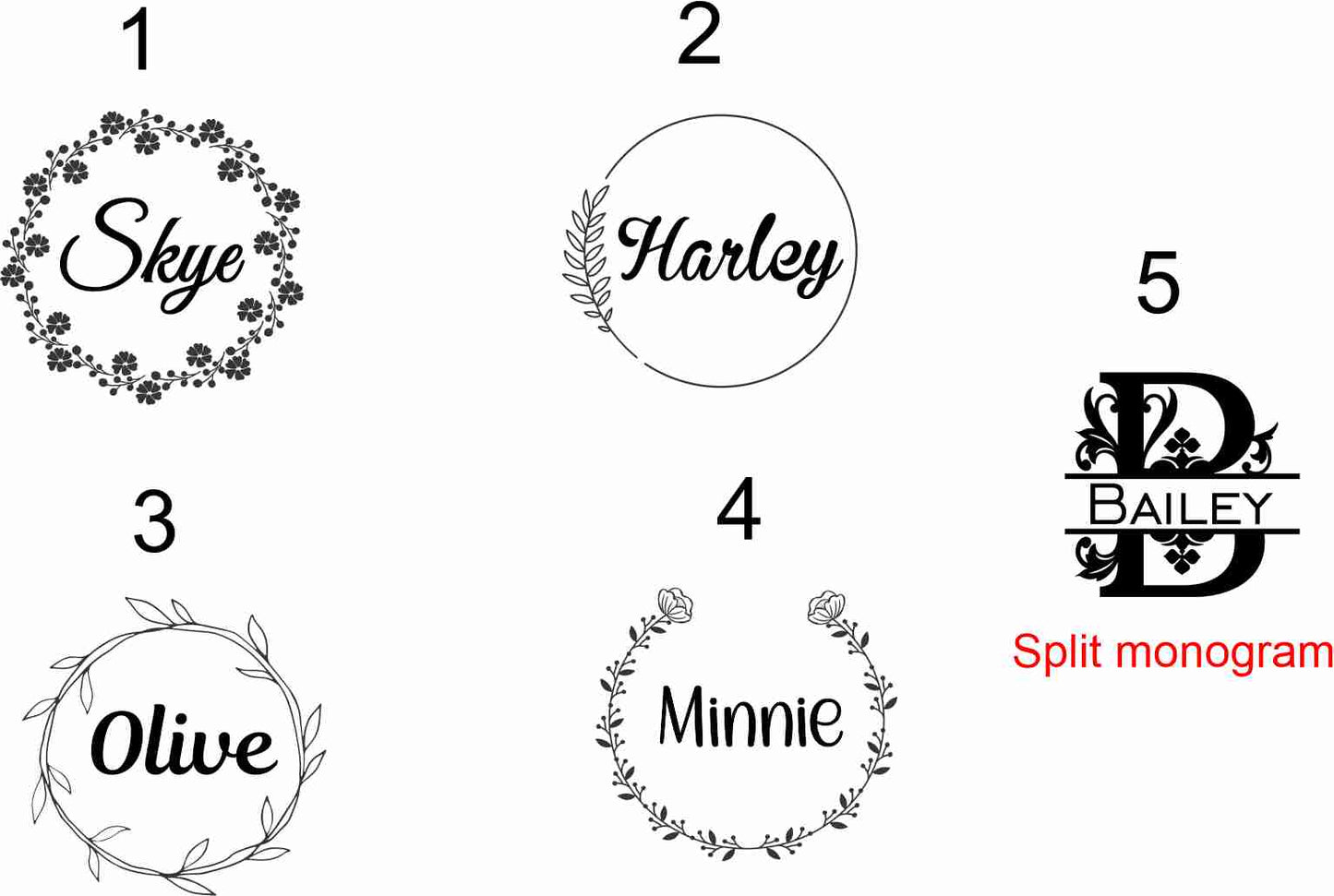 Personalised Pet ID tag - Round shape - Etch Cetera 
